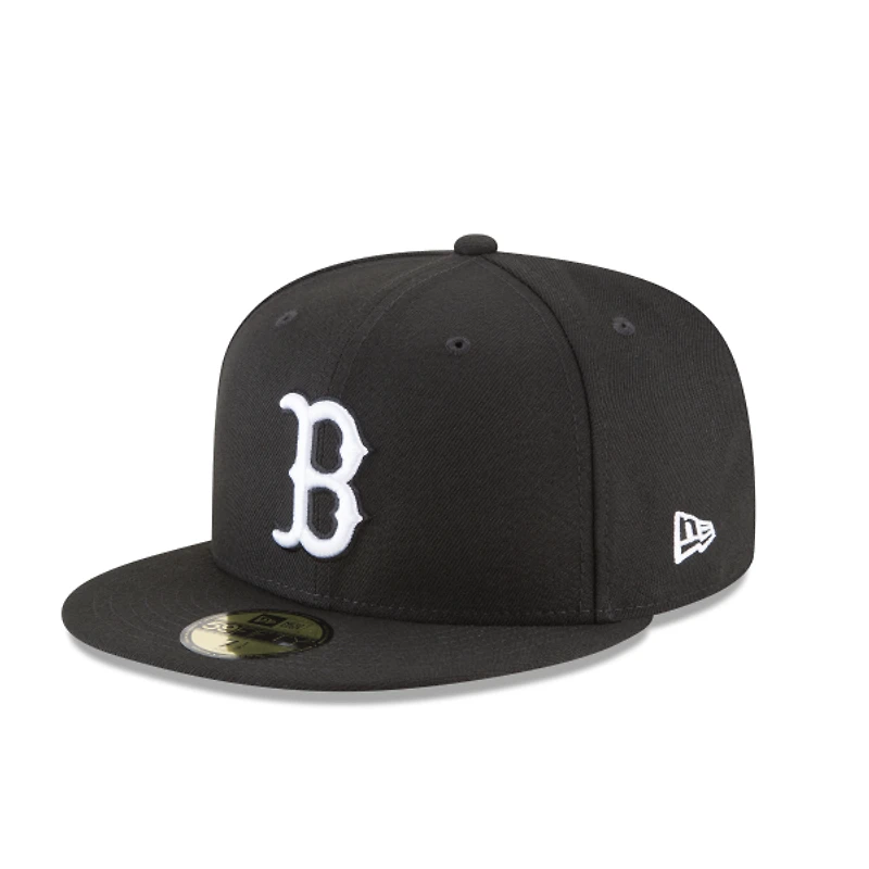 Boston Red Sox Black and White 59Fifty