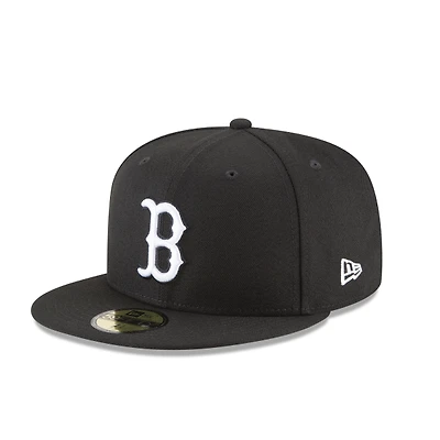 Boston Red Sox Black and White 59Fifty