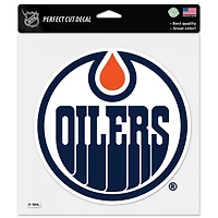 Edmonton Oilers Perfect Cut Colour Decal 8" x 8"
