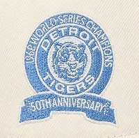Detroit Tigers Chrome/Sky Blue 1968 World Series Champs Patch 9FIFTY A-Frame Snapback Hat - New Era