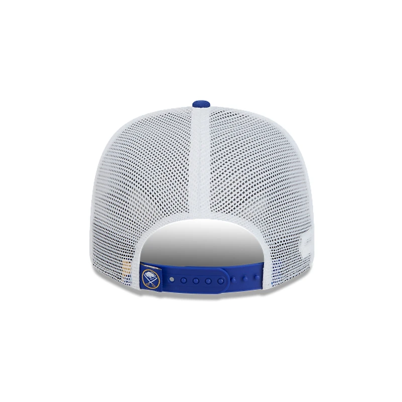 Buffalo Sabres Blue and White Trucker 9Seventy Stretch Snap Hat