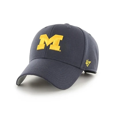 Michigan Wolverines Team Colour '47 Brand MVP Adjustable Hat - Navy
