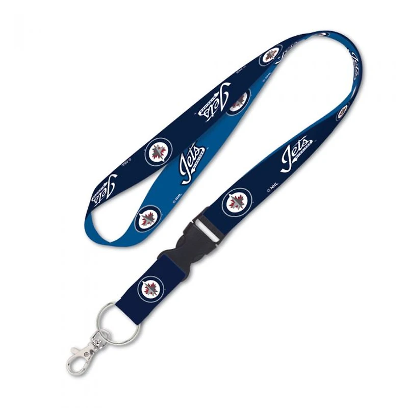 Winnipeg Jets Lanyard With Detachable Buckle 1"