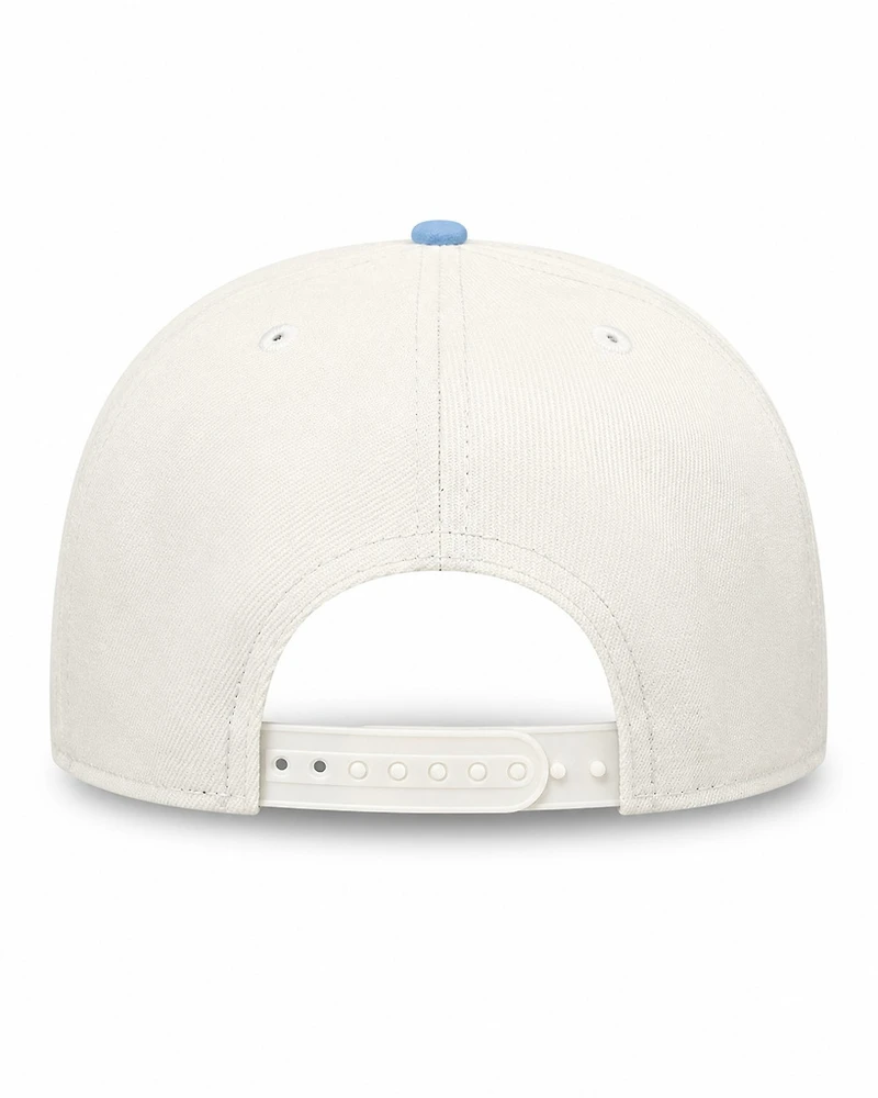 Detroit Tigers Chrome/Sky Blue 1968 World Series Champs Patch 9FIFTY A-Frame Snapback Hat - New Era