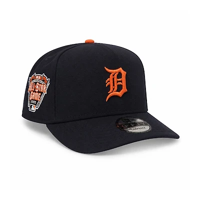 Detroit Tigers Navy/Orange 2005 All-Star Game Patch 9FIFTY A-Frame Snapback Hat - New Era