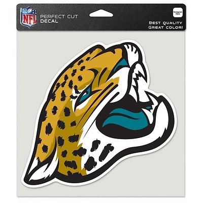 Jacksonville Jaguars Perfect Cut Colour Decal 8" x 8"