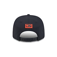 Detroit Tigers 2026 Clubhouse 9SEVENTY Stretch-Snap Hat – Navy/Orange – New Era