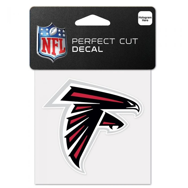 Atlanta Falcons Perfect Cut Colour Decal 4" x 4"