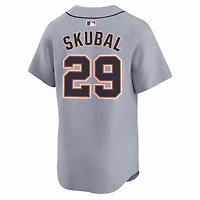 Detroit Tigers Tarik Skubal Nike Limited Road Jersey - Grey