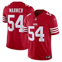 Fred Warner San Francisco 49ers 2026 Nike Vapor F.U.S.E. Stitched Limited Jersey – Scarlet