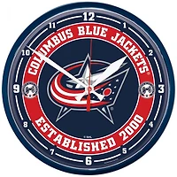 Columbus Blue Jackets Round Wall Clock 12.75"