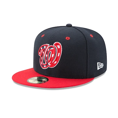 Washington Nationals Navy and Red Alternate 4 2017 59Fifty