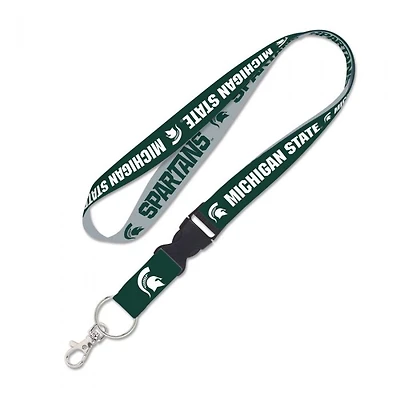 Michigan State Spartans Lanyard With Detachable Buckle 1"