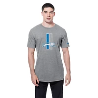 Detroit Lions Grey Retro Logo Evergreen Tee