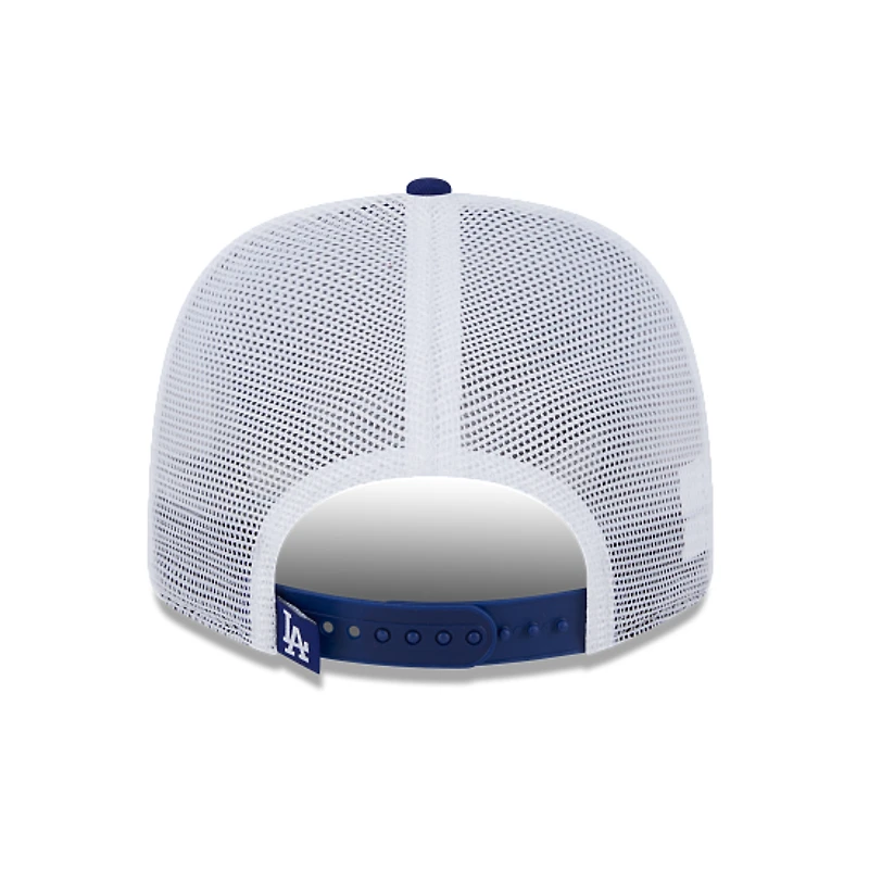 Los Angeles Dodgers Blue and White Trucker 9Seventy Stretch Snap