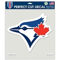 Toronto Blue Jays Perfect Cut Colour Decal 8" x 8"