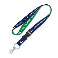 Vancouver Canucks Lanyard With Detachable Buckle 1"