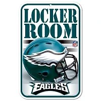 Philadelphia Eagles Plastic Sign 11" x 17"