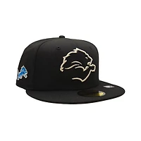 Detroit Lions Black Elemental 59Fifty