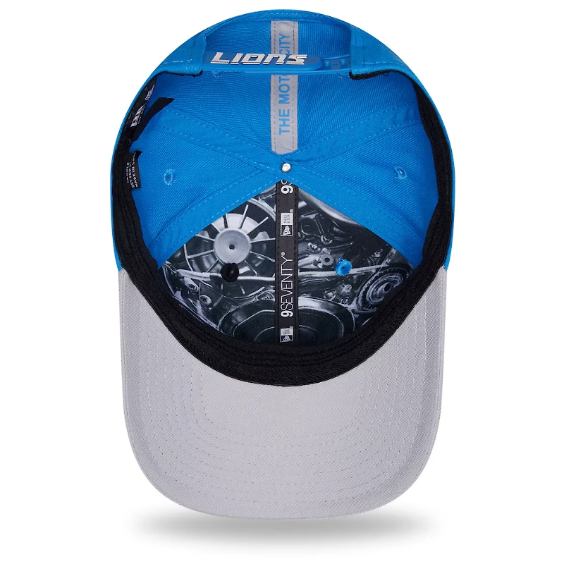 Detroit Lions Draft 2026 9Seventy Stretch Snap - Blue and Grey