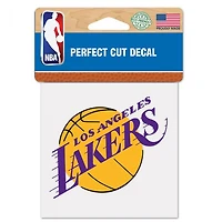 Los Angeles Lakers Perfect Cut Colour Decal 4" x 4"
