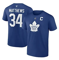 Auston Matthews Toronto Maple Leafs Name & Number Tee
