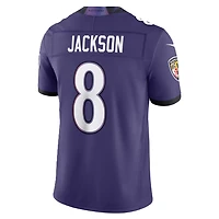 Lamar Jackson Baltimore Ravens 2026 Nike Vapor F.U.S.E. Stitched Limited Jersey – Purple