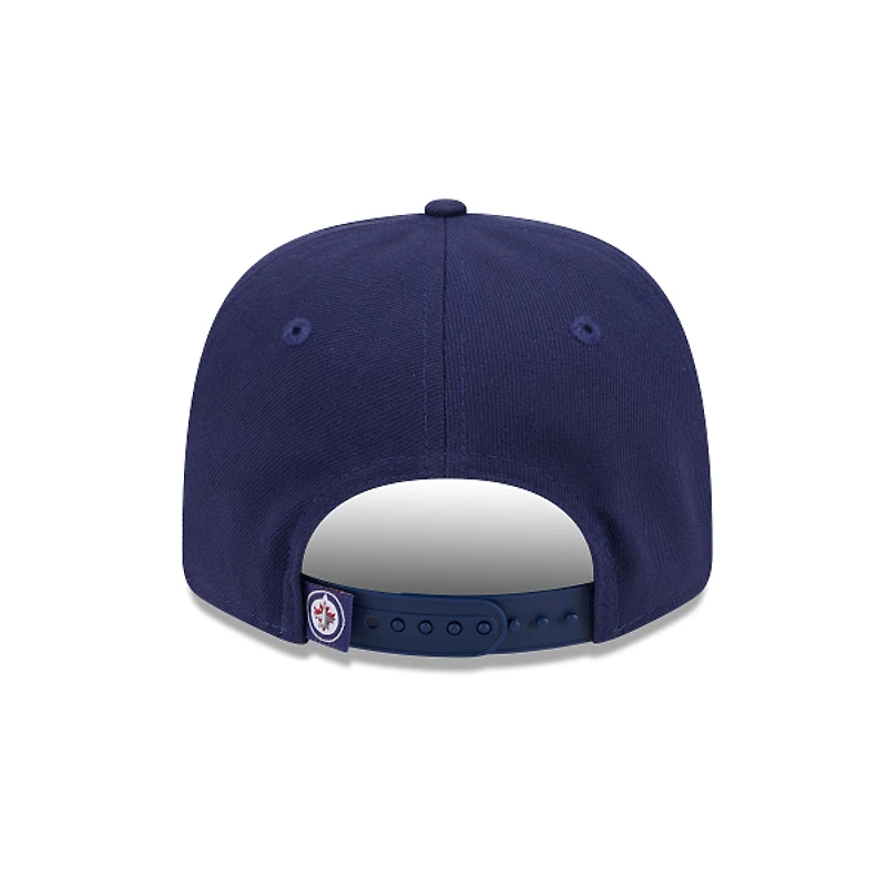 Winnipeg Jets Navy Team Colour 9Seventy Stretch Snap