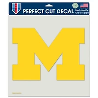 Michigan Wolverines Perfect Cut Colour Decal 8" x 8"