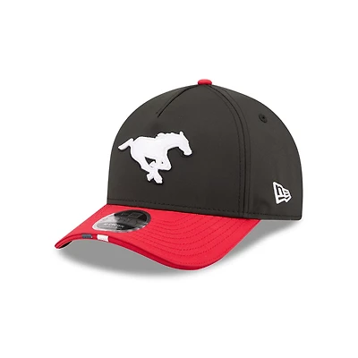 Calgary Stampeders Black & Red 9FORTY Adjustable Hat – New Era CFL Cap