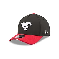 Calgary Stampeders Black & Red 9FORTY Adjustable Hat – New Era CFL Cap