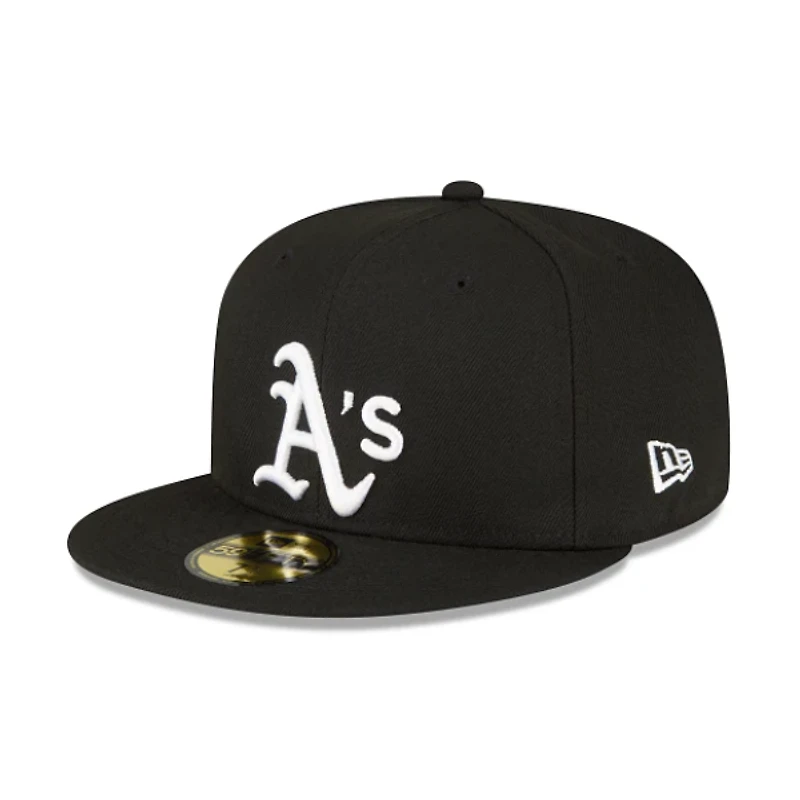 Oakland Athletics Black and White 59Fifty