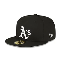 Oakland Athletics Black and White 59Fifty
