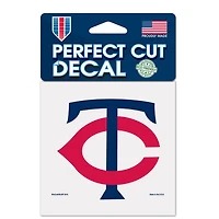 Minnesota Twins Perfect Cut Colour Decal 4" x 4"