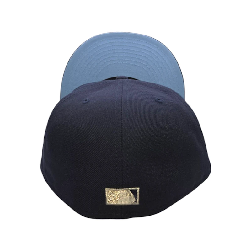 Detroit Tigers Navy and Silver Stadium Patch 59Fifty