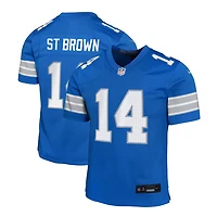 Amon-Ra St.Brown Detroit Lions Youth Nike Home Replica Game Jersey