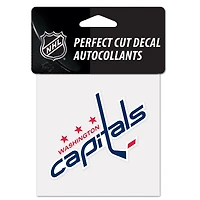 Washington Capitals Perfect Cut Colour Decal 4" x 4"