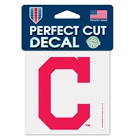 Cleveland Guardians Perfect Cut Colour Deca 4: x 4"