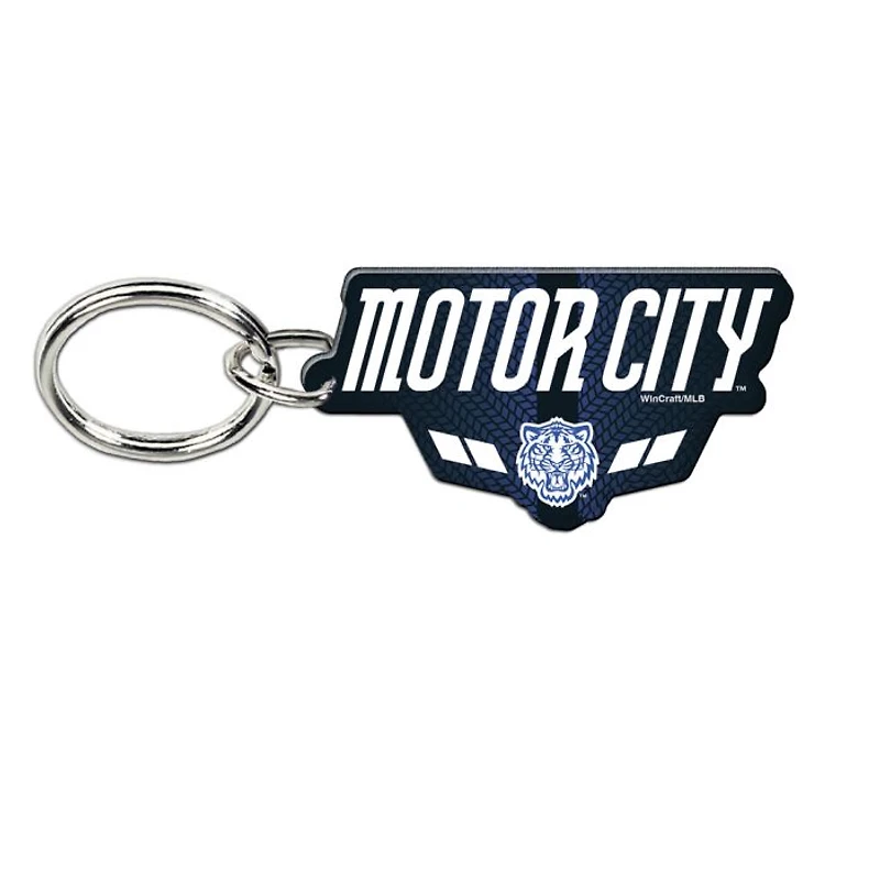 Detroit Tigers City Connect Premium Acrylic Key Ring