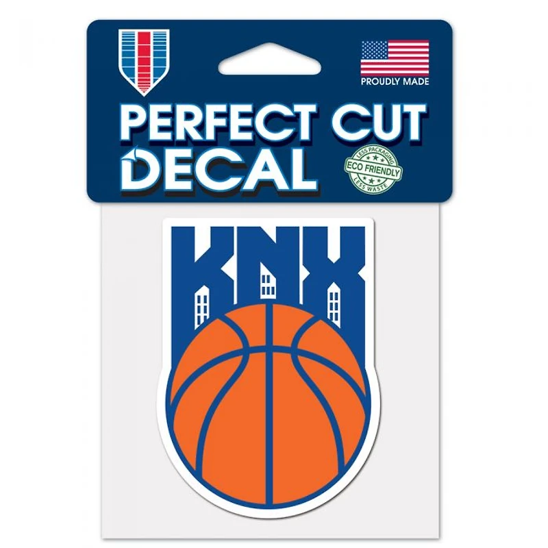 Knicks Gaming New York Knicks Perfect Cut Colour Decal 4" x 4"