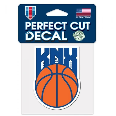 Knicks Gaming New York Knicks Perfect Cut Colour Decal 4" x 4"
