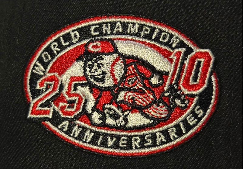 Cincinnati Reds Black and Red Mascot 59Fifty