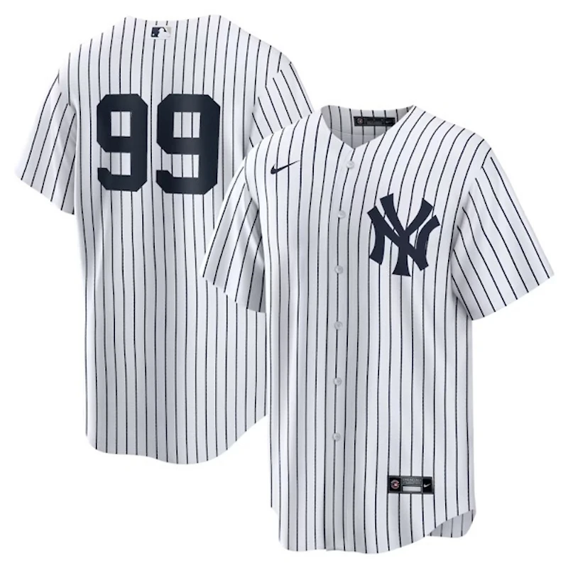 Aaron Judge New York Yankees Nike White Pinstripe Home Replica Jersey