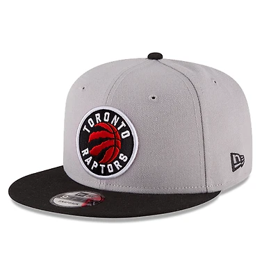 Toronto Raptors Grey and Black 2Tone 9Fifty