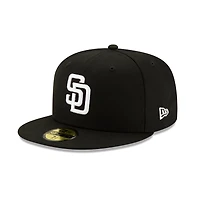 San Diego Padres Black and White 2020 59Fifty