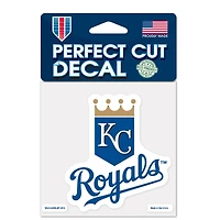 Kansas City Royals 2nd Design Perfect Cut Colour Decal 4" x 4"