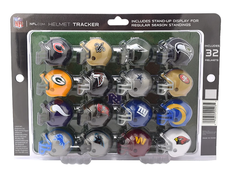 NFL Helmet Tracker Set