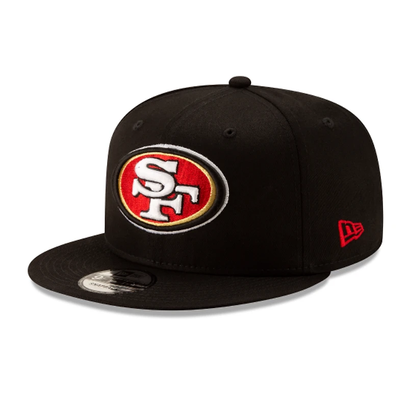 San Francisco 49ers Black and Team Colour 9Fifty