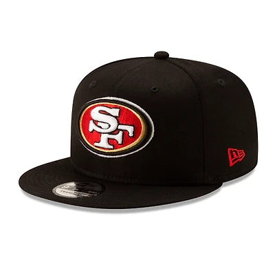 San Francisco 49ers Black and Team Colour 9Fifty