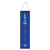 Toronto Blue Jays Slogan Wool Banner 8" x 32"